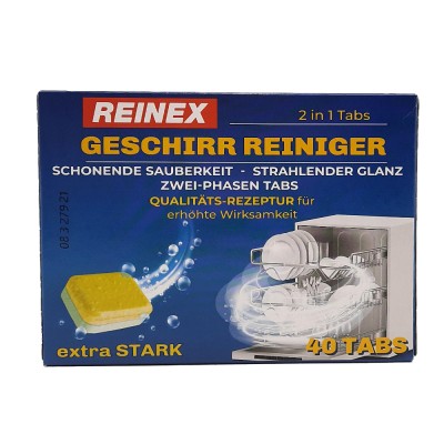 Reinex Spülmaschinen-Tabs 40er