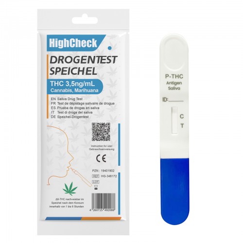 HighCheck Cannabis Speicheltest THC 3.5ng/mL