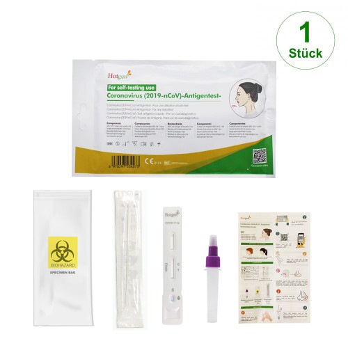 HOTGEN® Coronavirus Antigen Self-Test (Single Package)