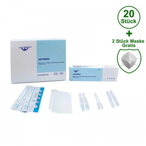 JOYSBIO® SARS-COV-2 Antigen Saliva Test  (Pack of 20)