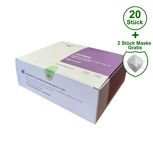 JOYSBIO® SARS-COV-2 Antigen Rapid Test (Pack of 20)