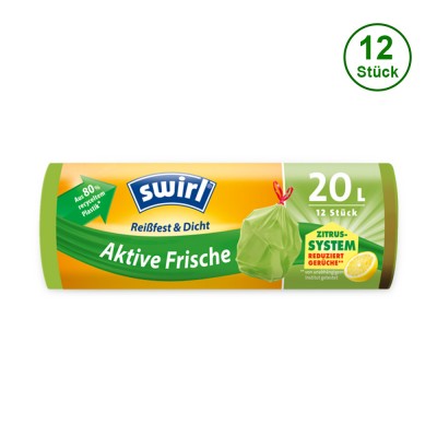 Müllbeutel mit Zitrusduft...